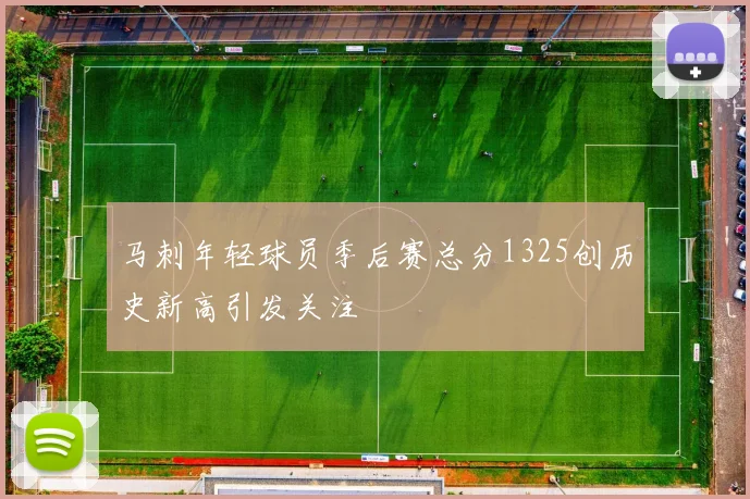 马刺年轻球员季后赛总分1325创历史新高引发关注